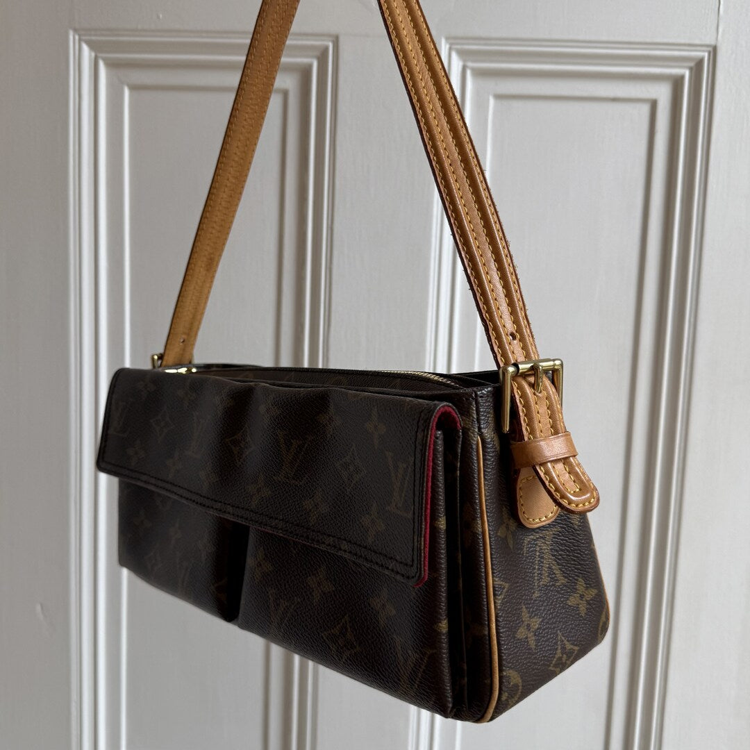 2004 Louis Vuitton Viva Cite MM Monogram Shoulder Bag