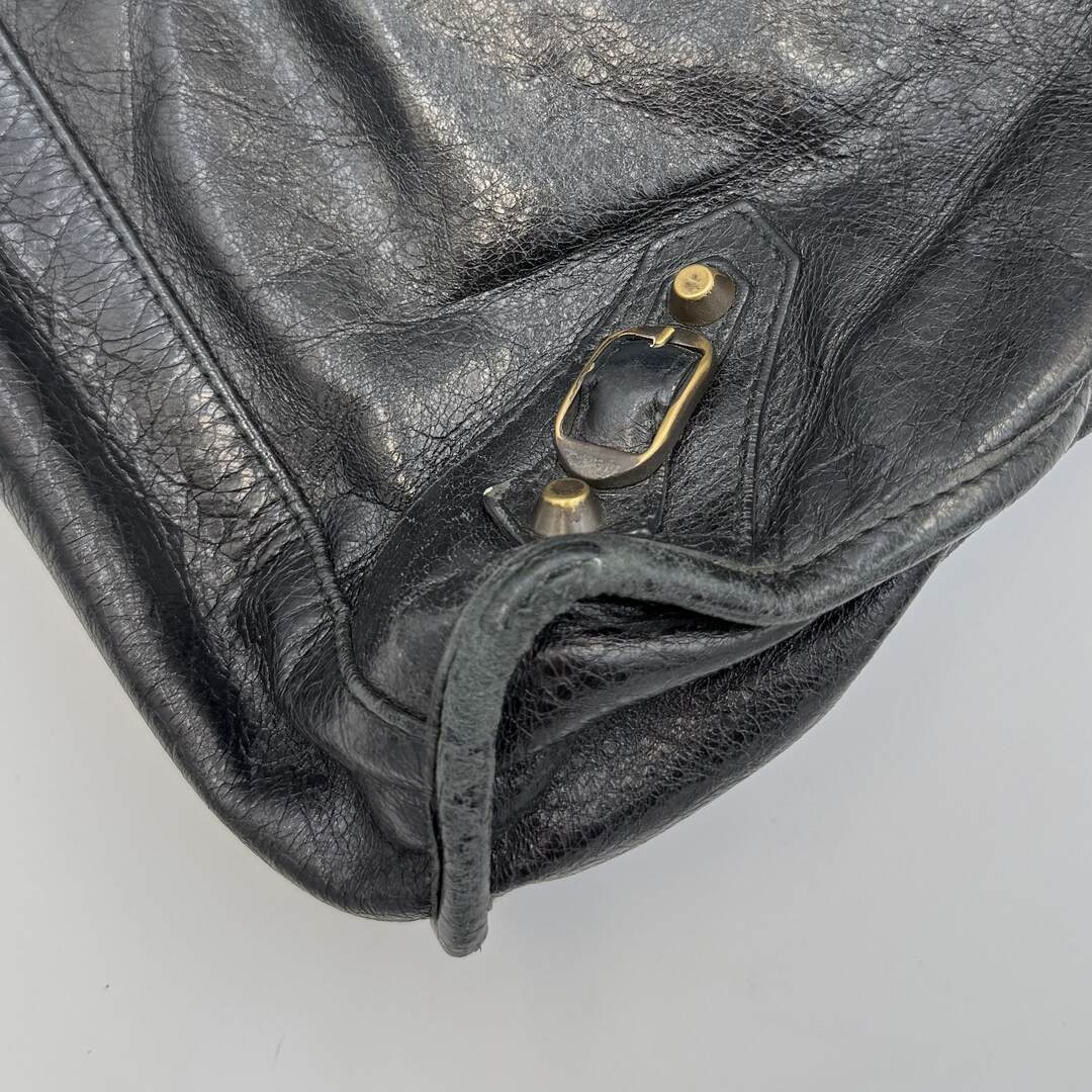 2013 Balenciaga City Leather Black Handbag
