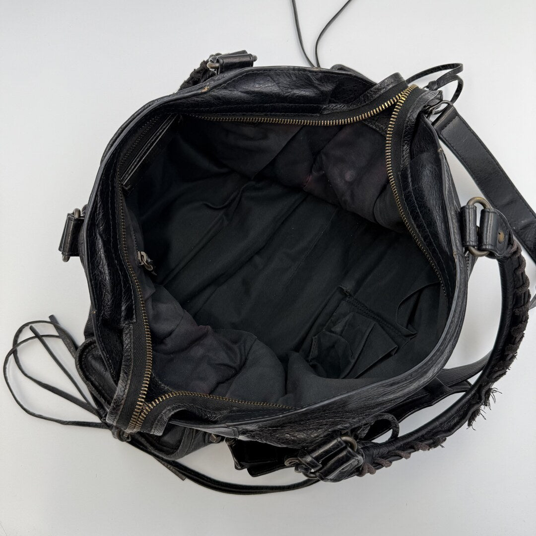 2013 Balenciaga City Leather Black Handbag