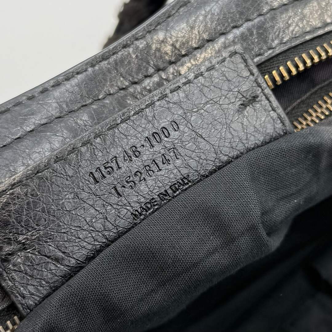 2013 Balenciaga City Leather Black Handbag