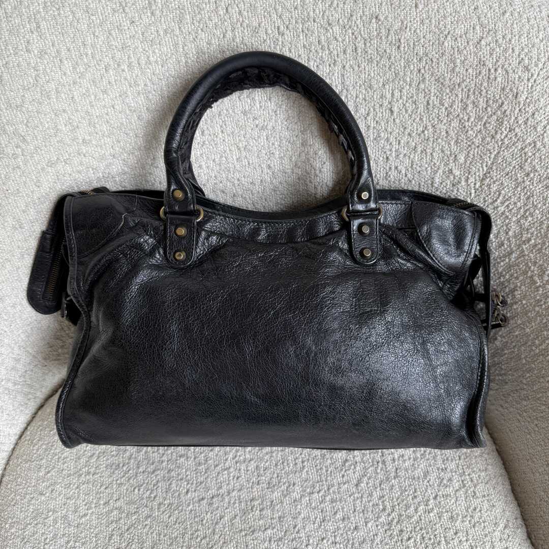 2013 Balenciaga City Leather Black Handbag