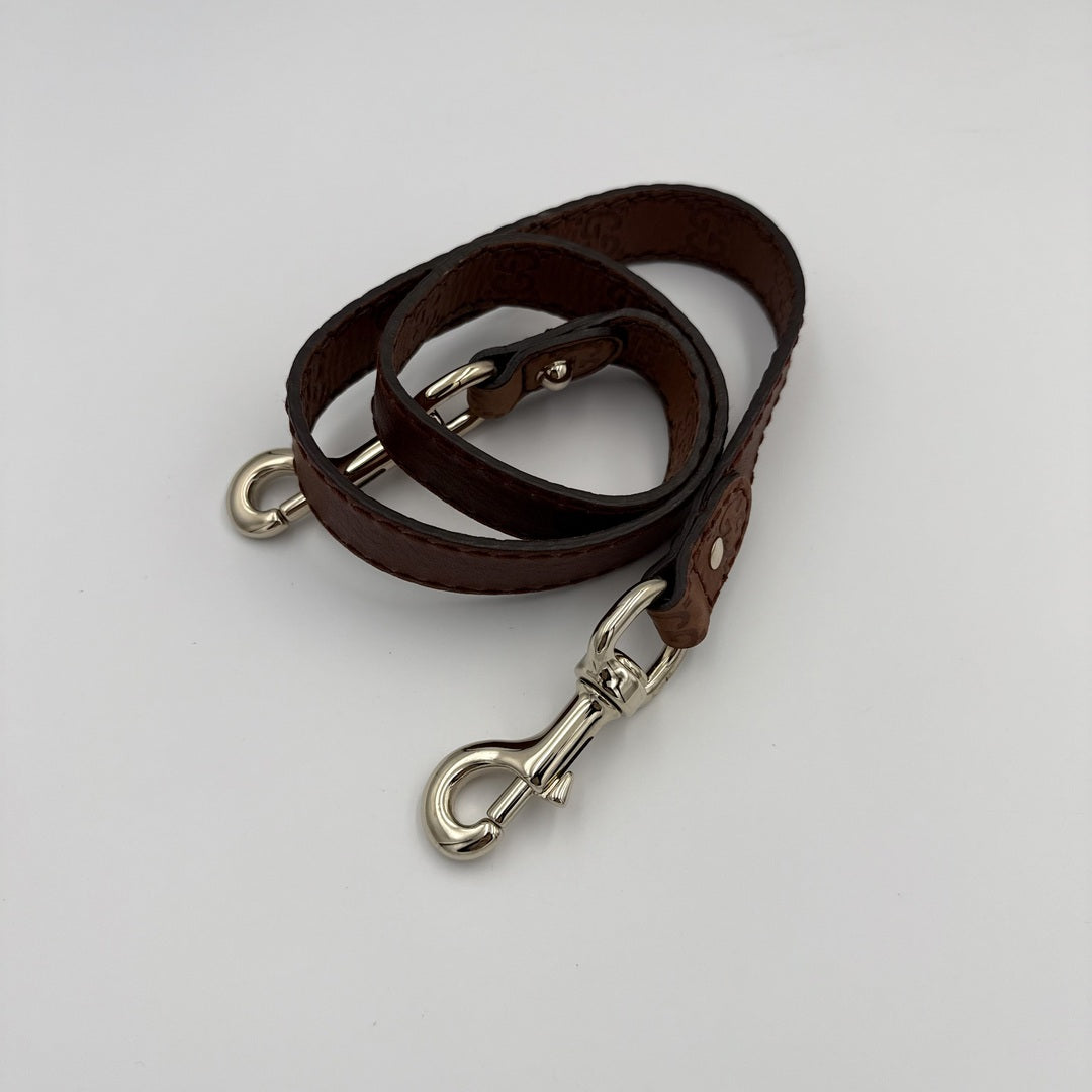 Gucci Indy Guccissima Brown Leather Shoulder Bag