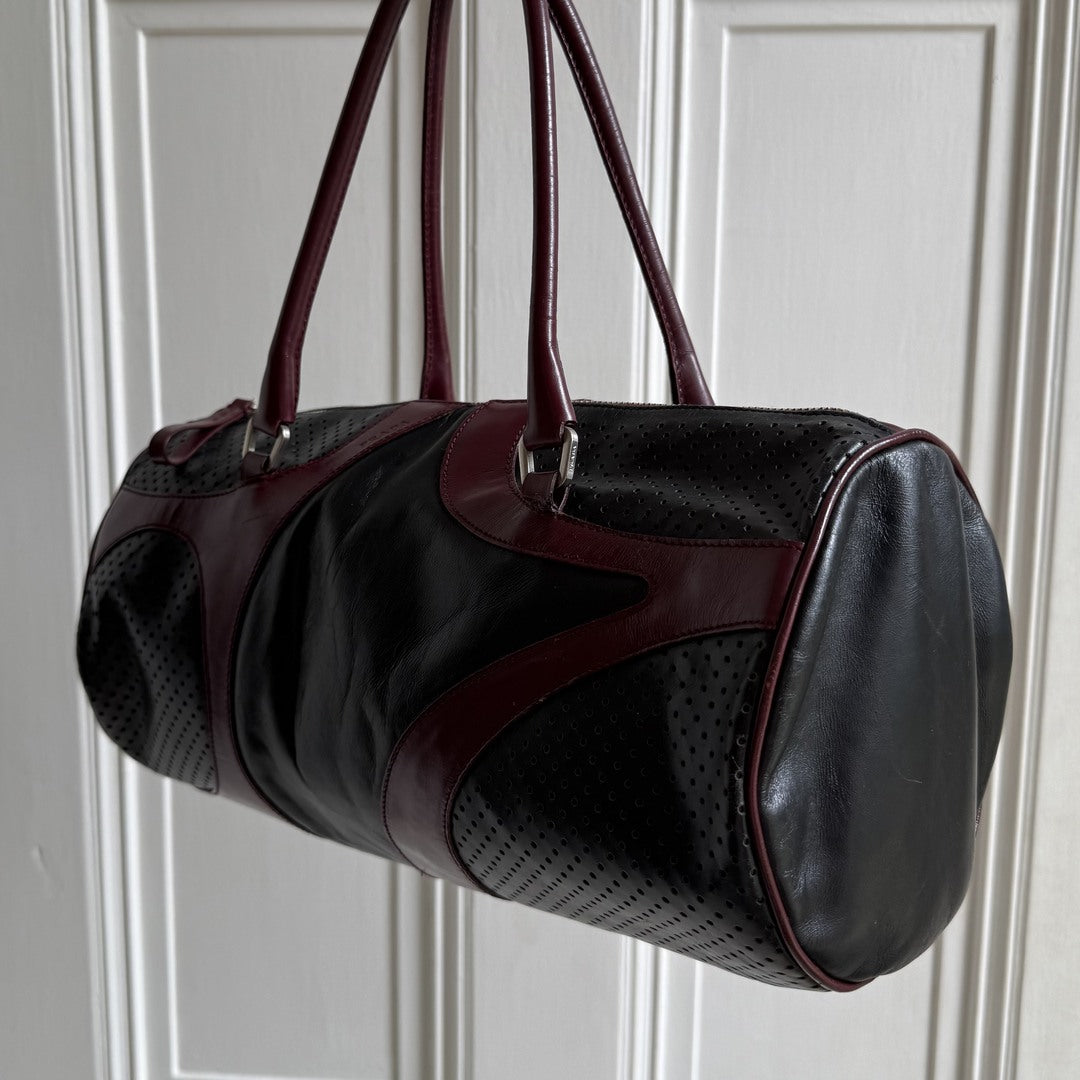 Archive Prada Vitello Drive Black Shoulder Bag