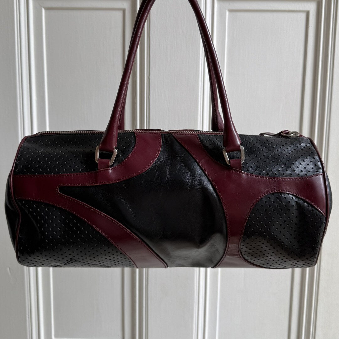 Archive Prada Vitello Drive Black Shoulder Bag