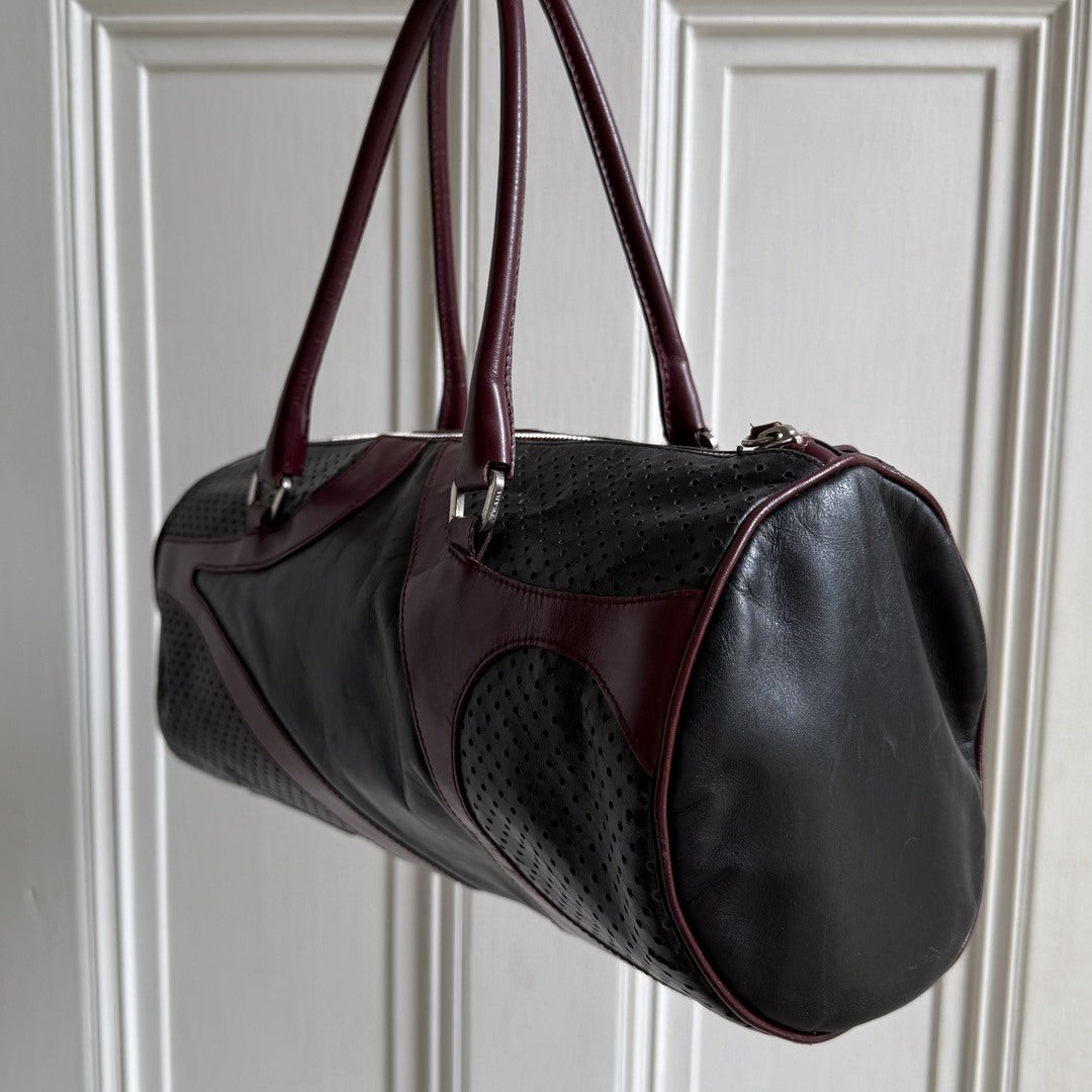 Archive Prada Vitello Drive Black Shoulder Bag