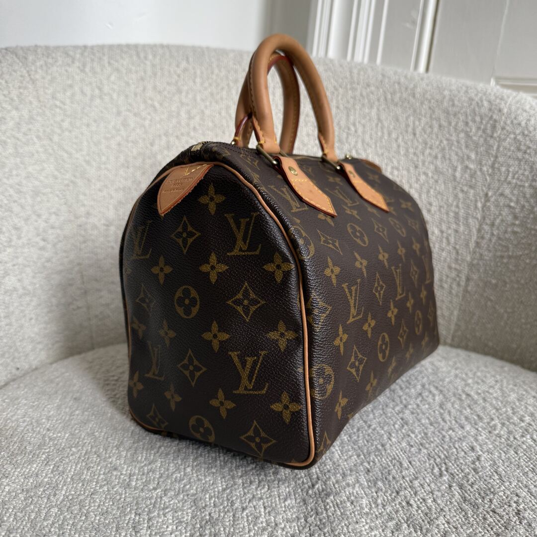 2001 Louis Vuitton Monogram Speedy 25 Handbag