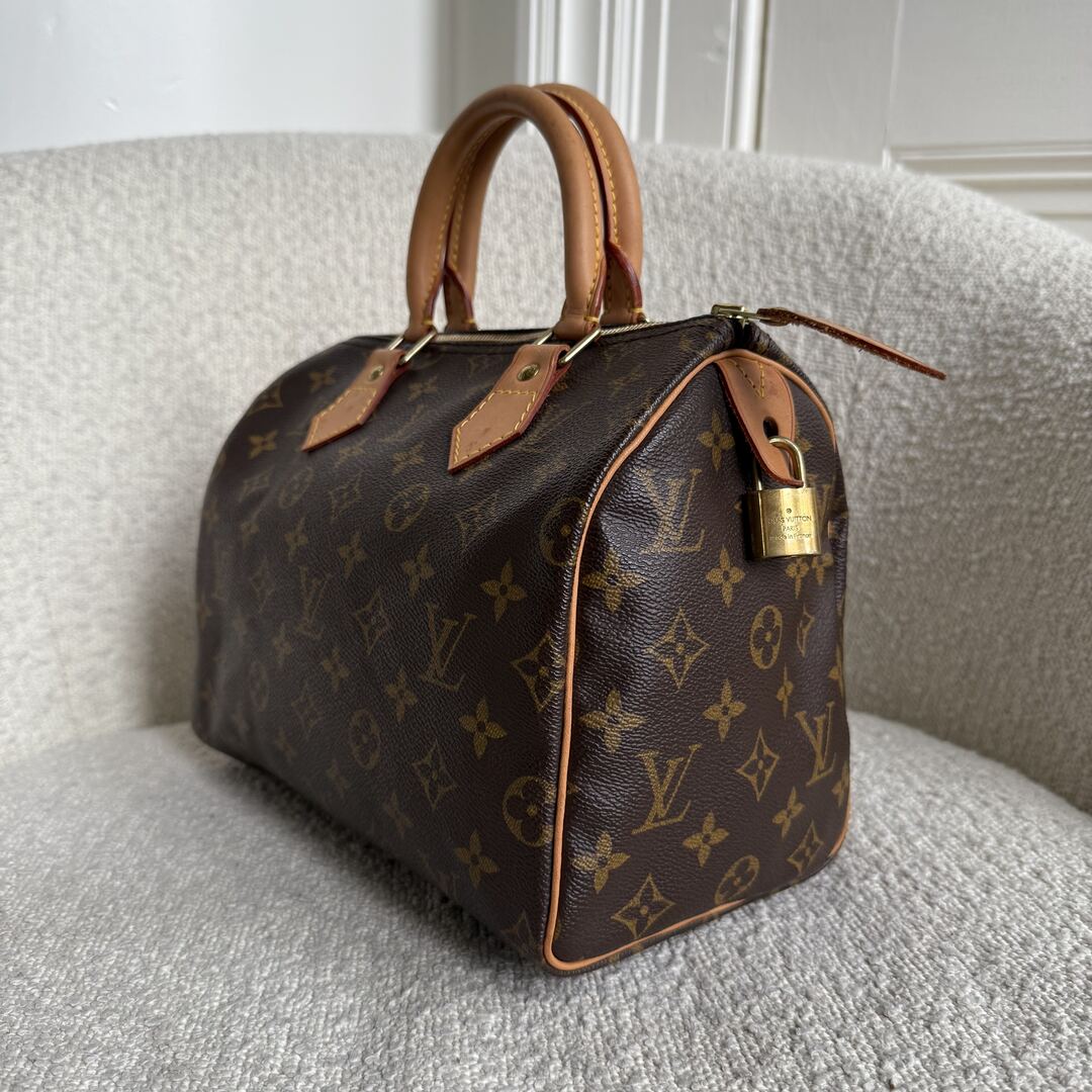 2001 Louis Vuitton Monogram Speedy 25 Handbag