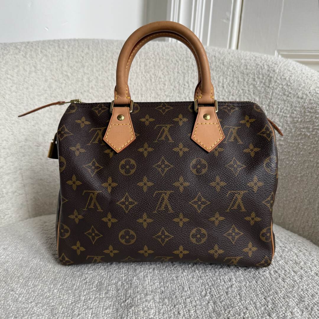 2001 Louis Vuitton Monogram Speedy 25 Handbag