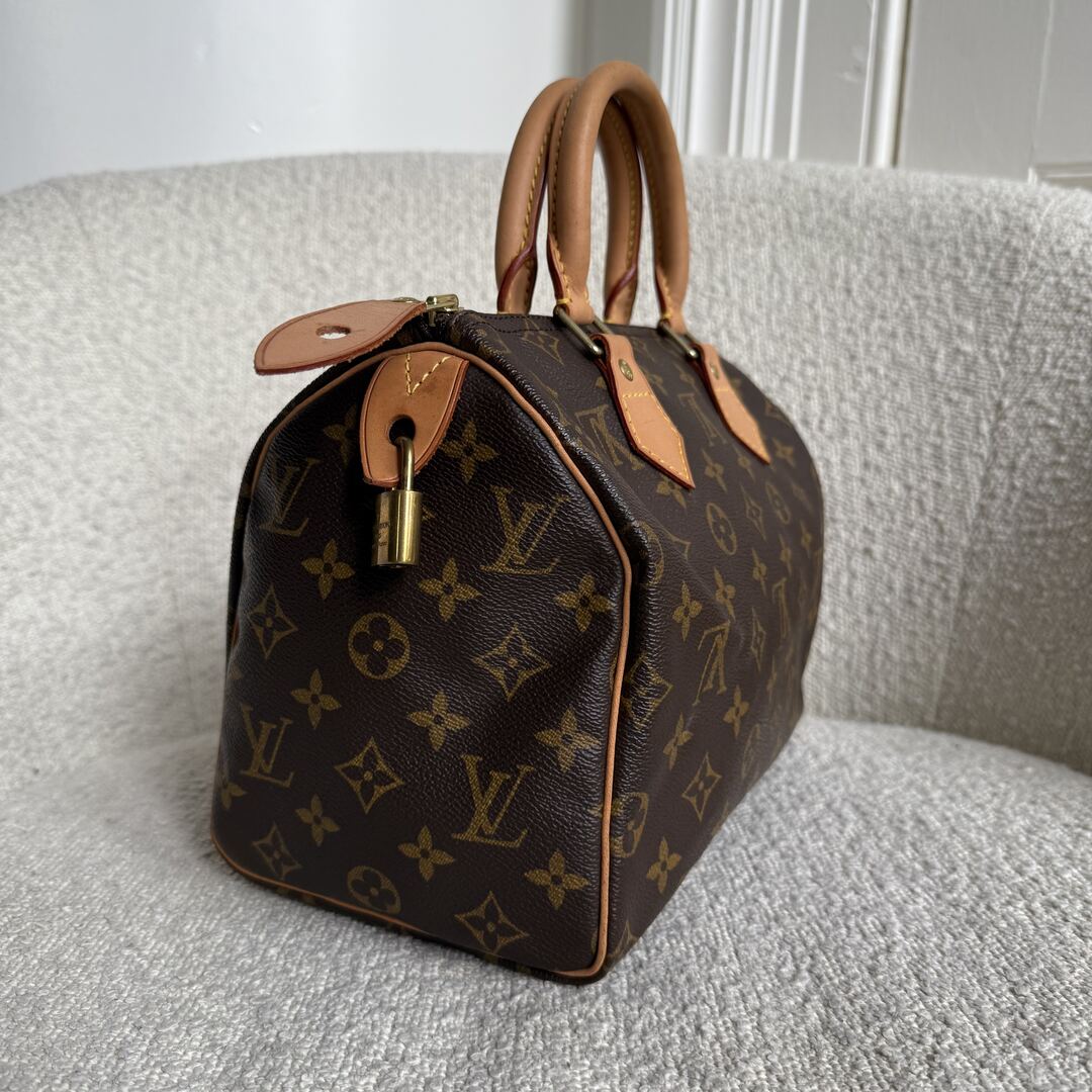 2001 Louis Vuitton Monogram Speedy 25 Handbag
