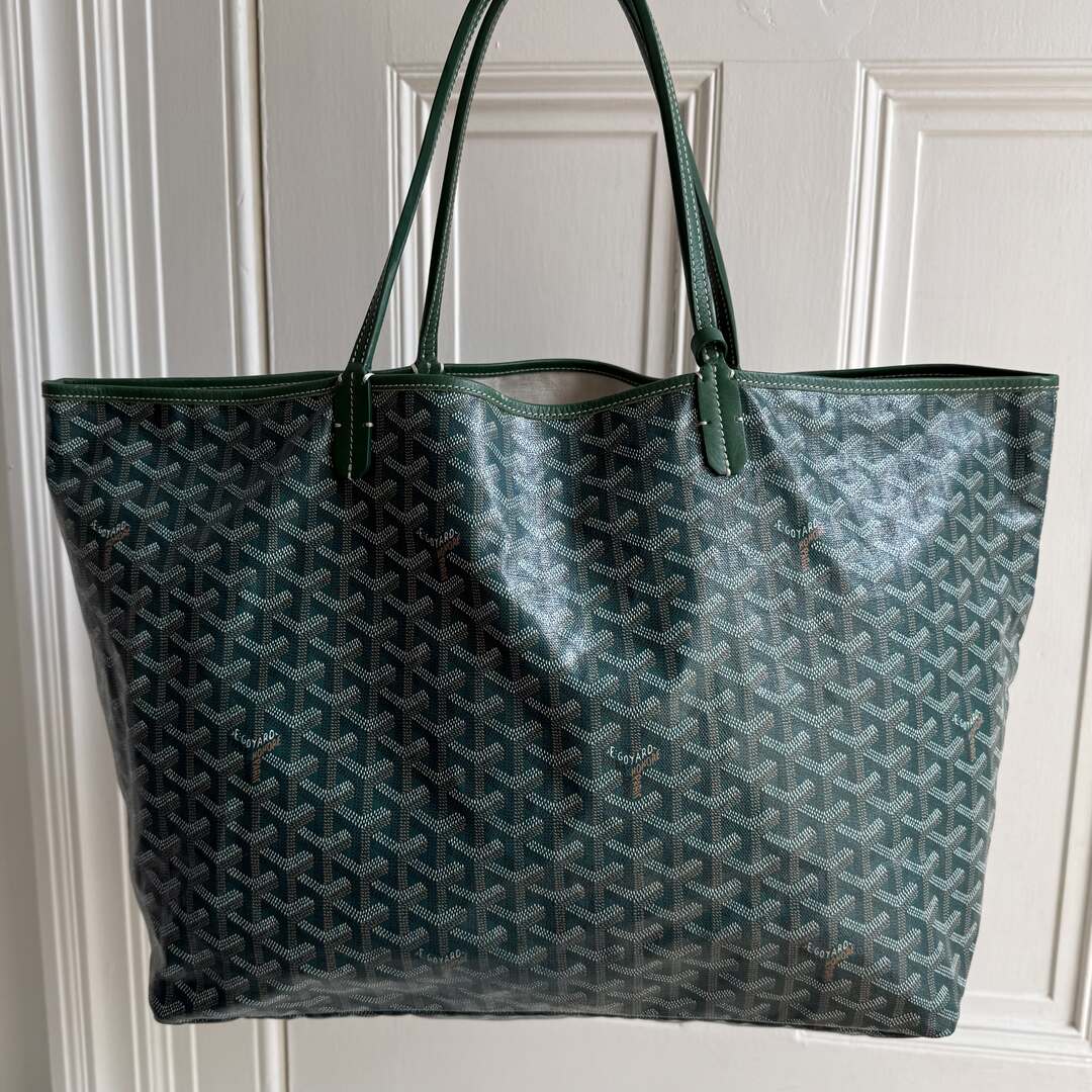 Goyard Saint Louis GM Green Tote Bag