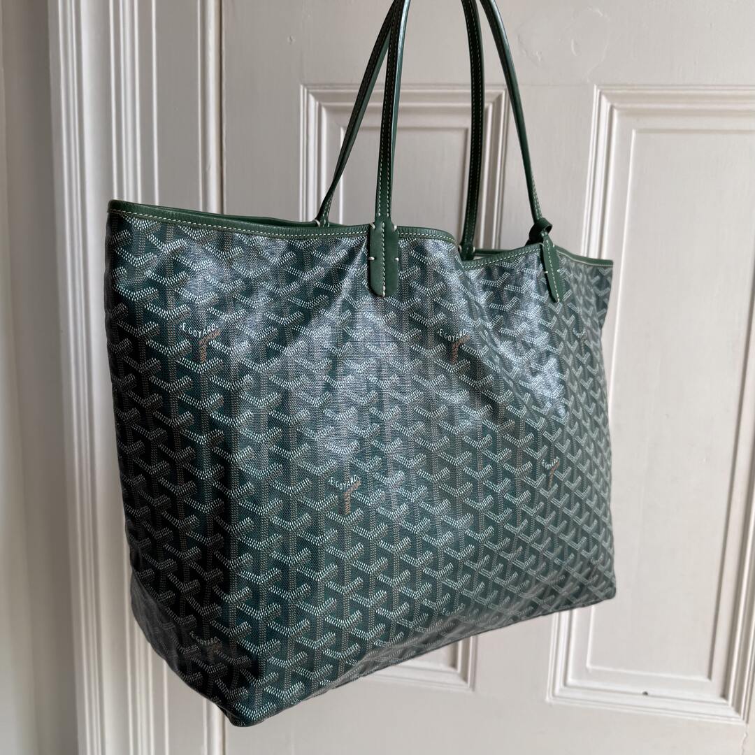 Goyard Saint Louis GM Green Tote Bag