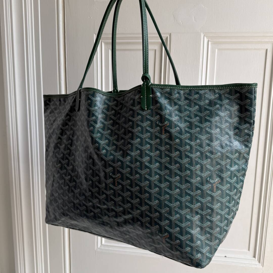 Goyard Saint Louis GM Green Tote Bag