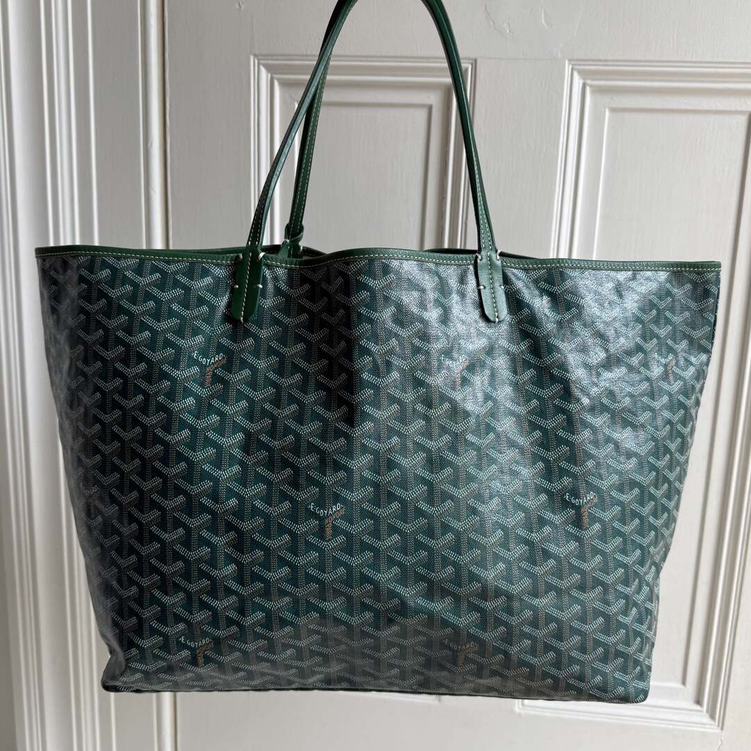 Goyard Saint Louis GM Green Tote Bag