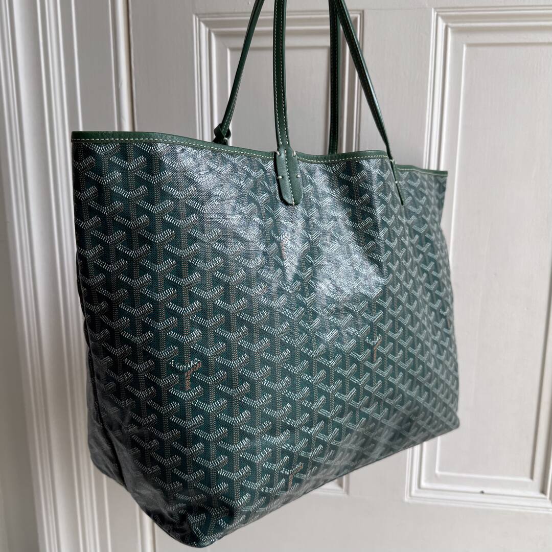 Goyard Saint Louis GM Green Tote Bag