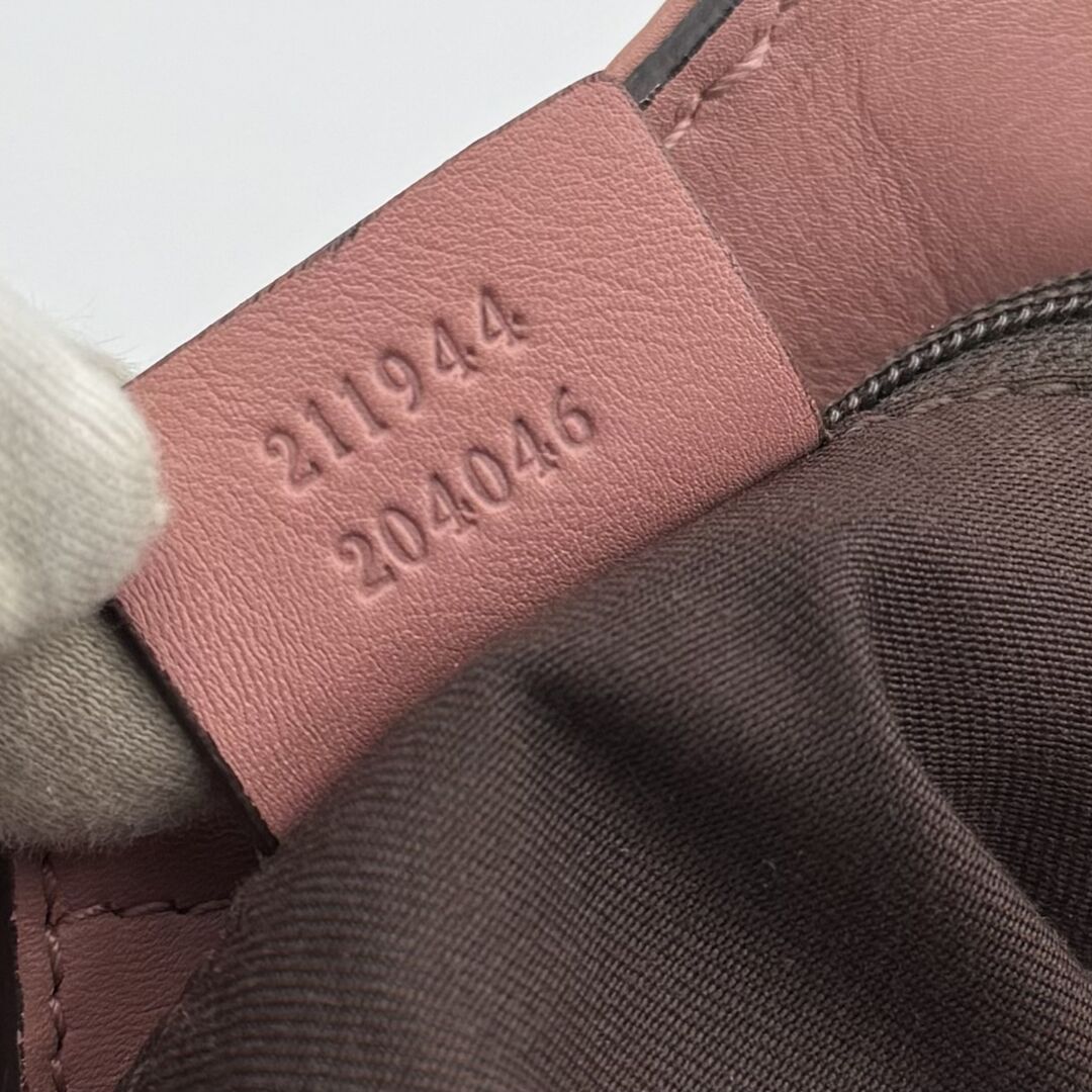 Gucci GG Canvas Sukey Pink Tote Bag