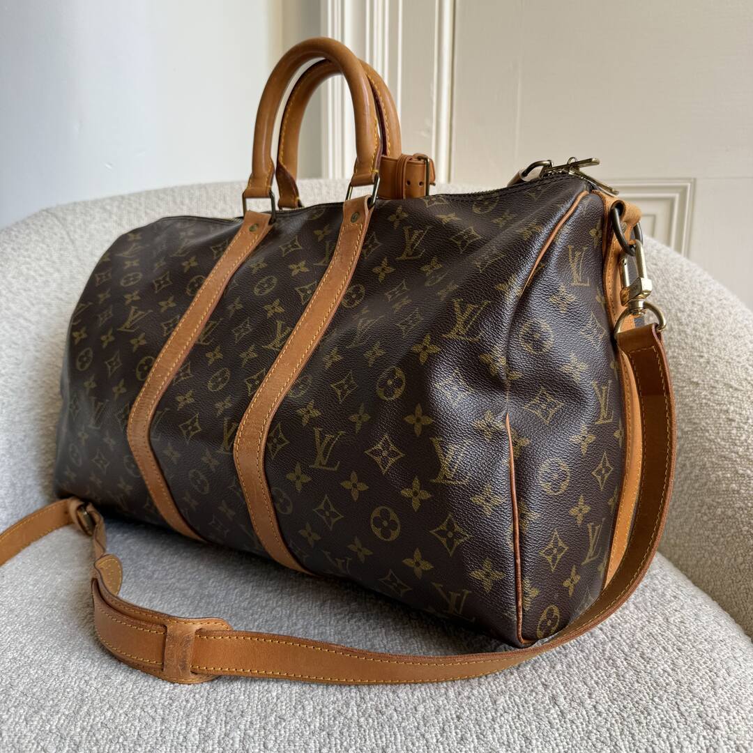 Louis Vuitton Monogram Keepall 45 Bandouliere