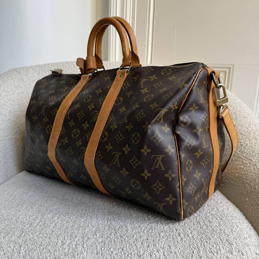 Louis Vuitton Monogram Keepall 45 Bandouliere