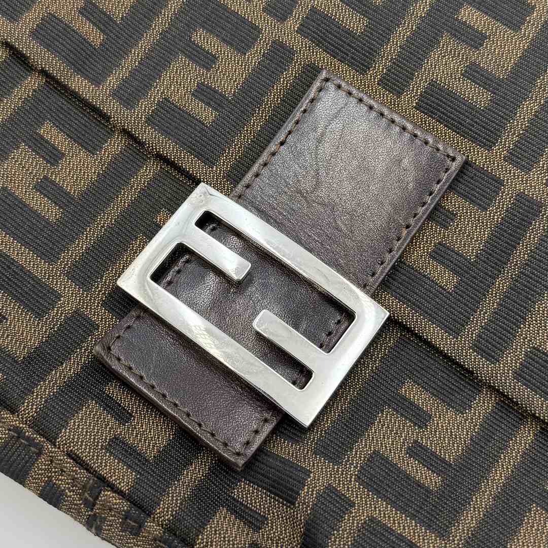 Fendi Zucca Mamma Shoulder Bag