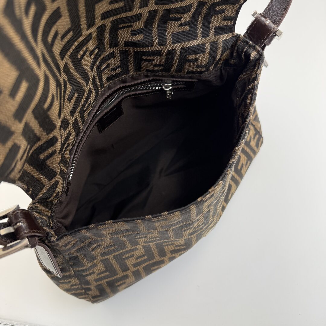 Fendi Zucca Mamma Shoulder Bag