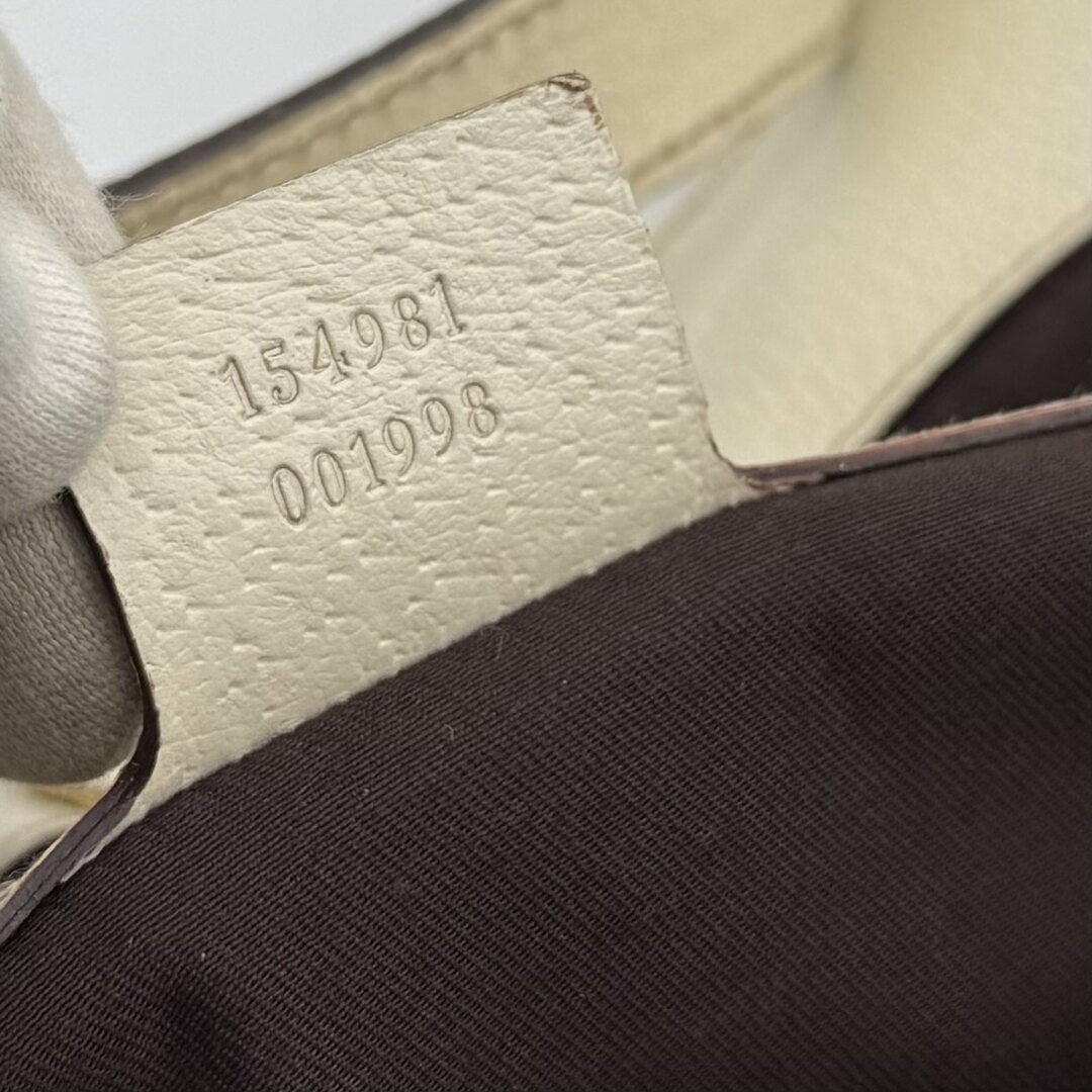 Gucci GG Monogram White Tote Bag