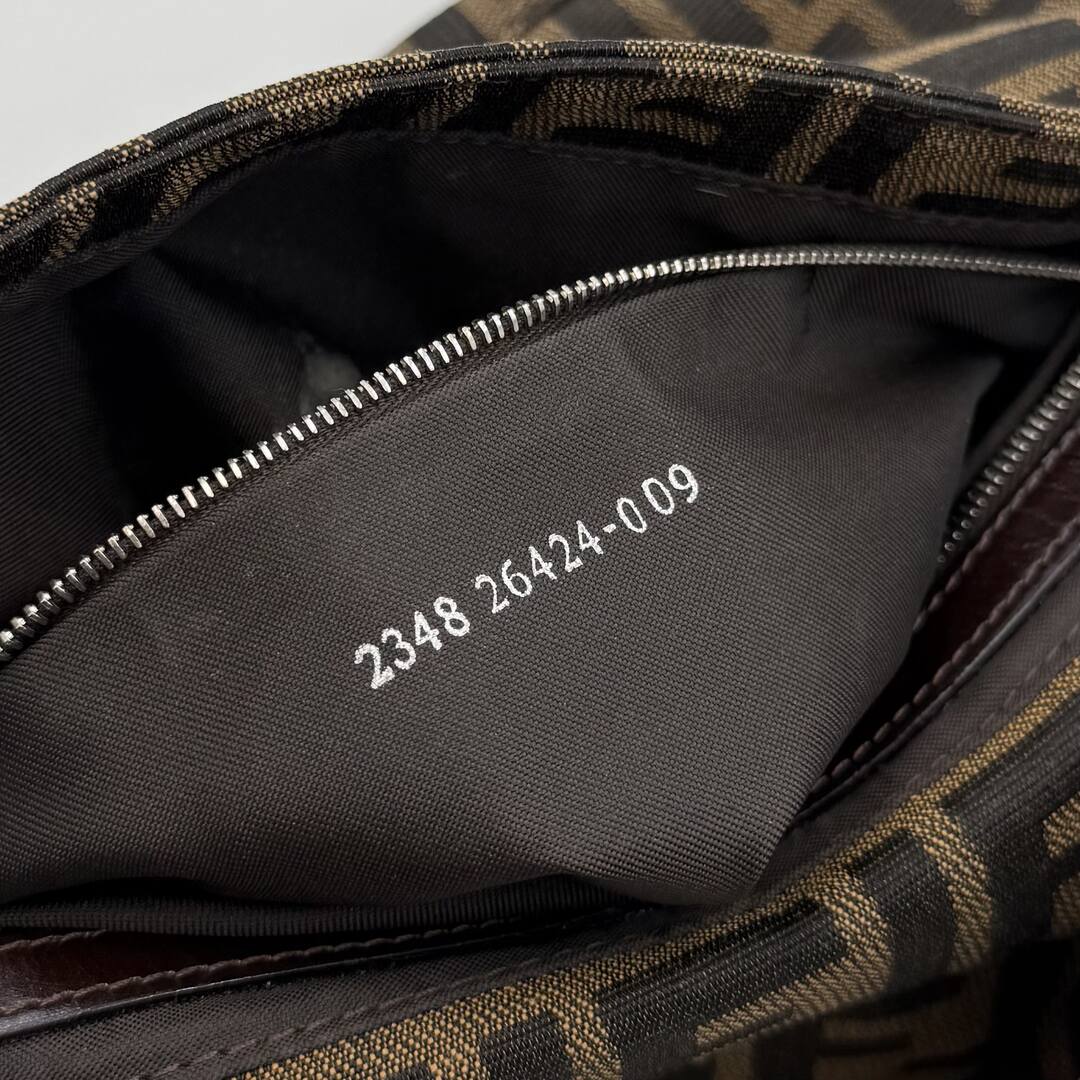 Fendi Mamma Baguette Zucca Shoulder Bag