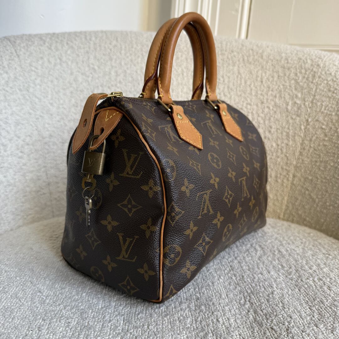 2000 Louis Vuitton Monogram Speedy 25 Handbag