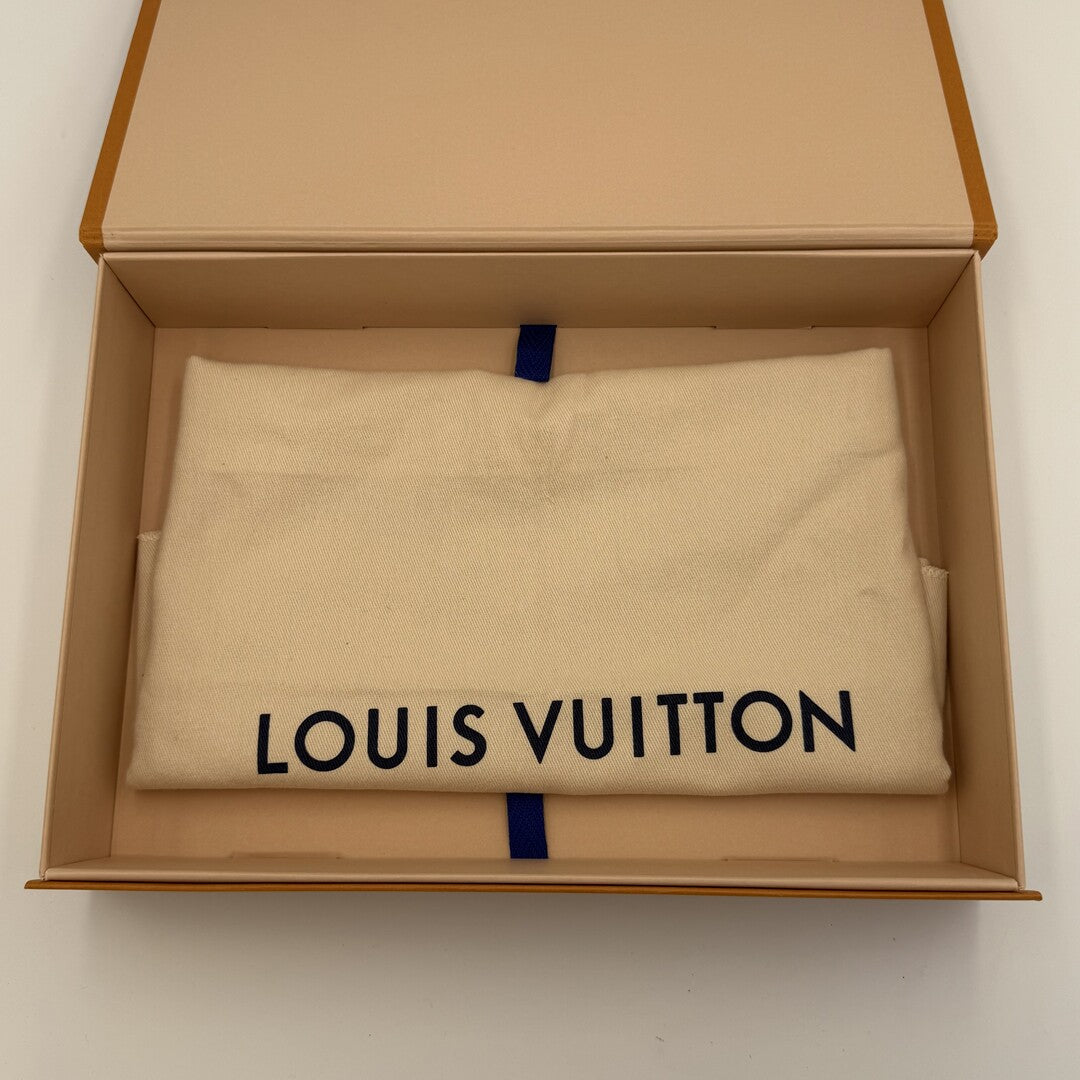 2006 Louis Vuitton Blue Denim Pleaty Shoulder Bag