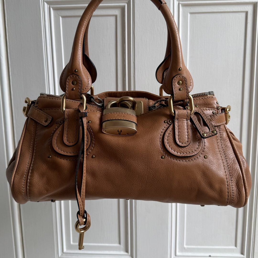 Chloe Paddington Leather Brown Shoulder Bag