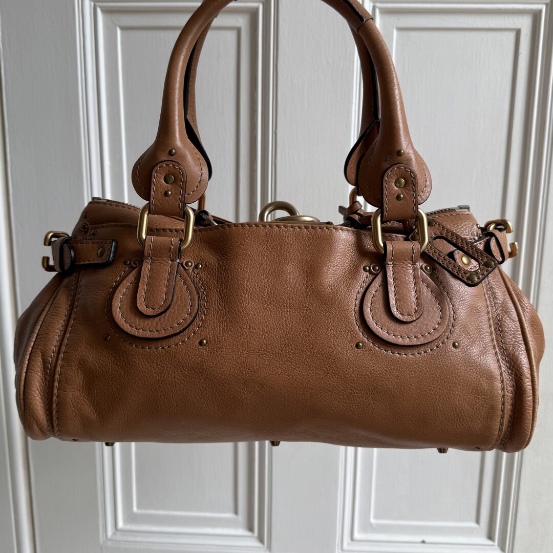 Chloe Paddington Leather Brown Shoulder Bag