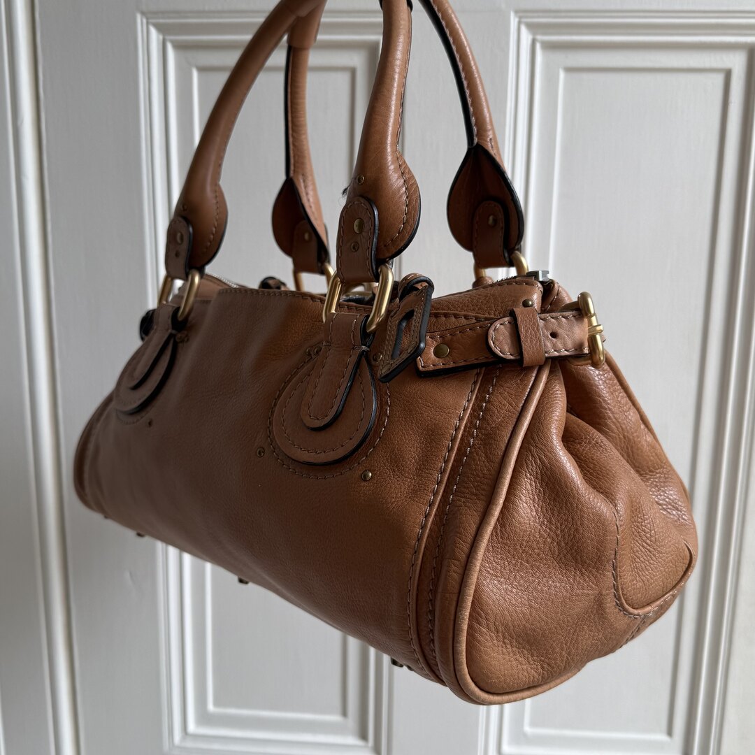 Chloe Paddington Leather Brown Shoulder Bag