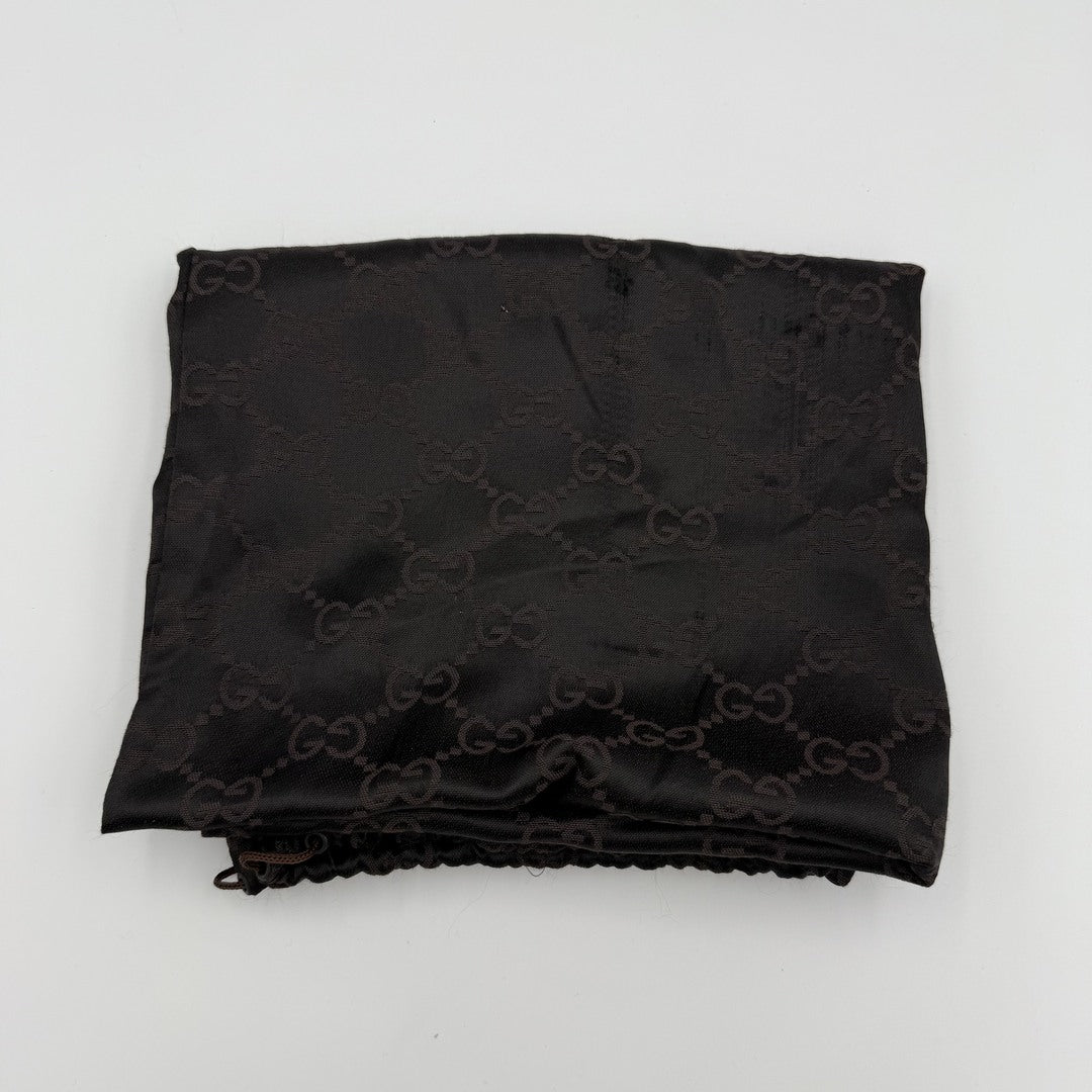 Gucci GG Canvas Brown Shoulder Bag