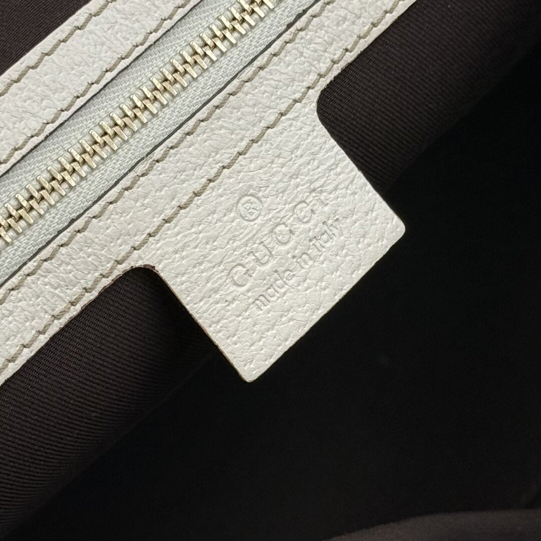 Gucci GG Monogram White Tote Bag