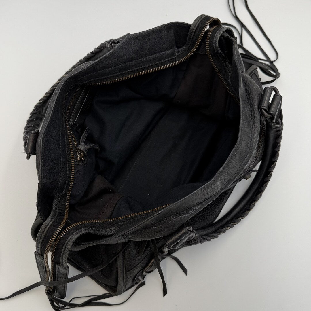 2009 Balenciaga City Leather Black Handbag