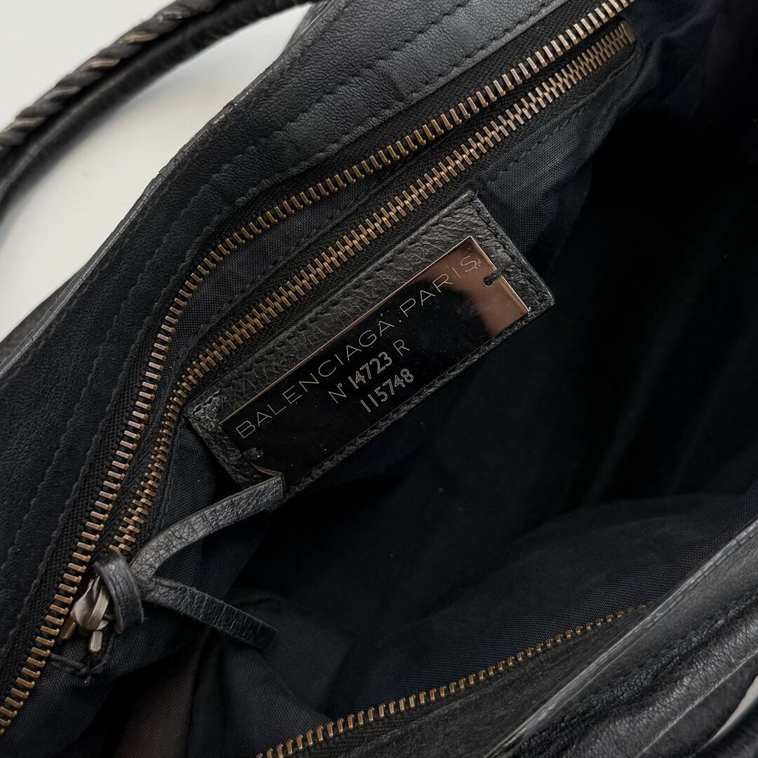 2009 Balenciaga City Leather Black Handbag