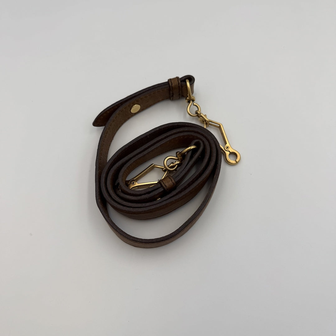 Miu Miu Vitello Leather Brown Handbag