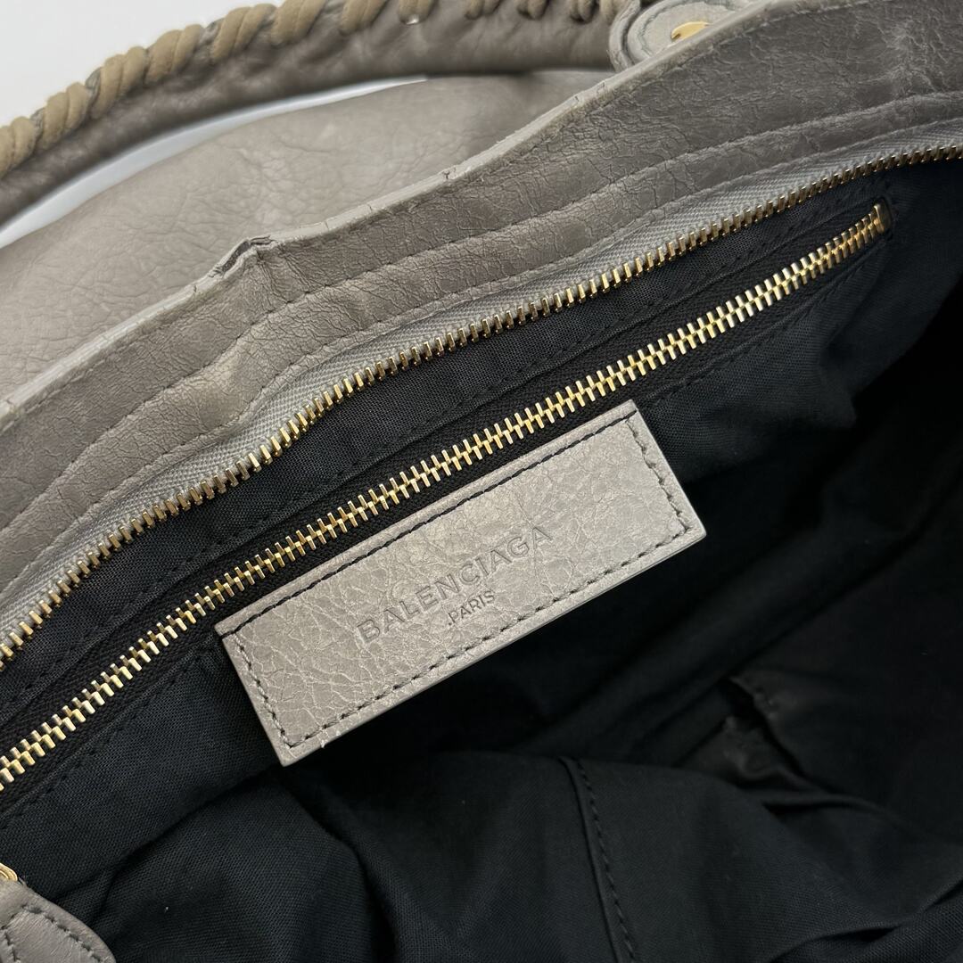 2014 Balenciaga City Leather Grey Handbag