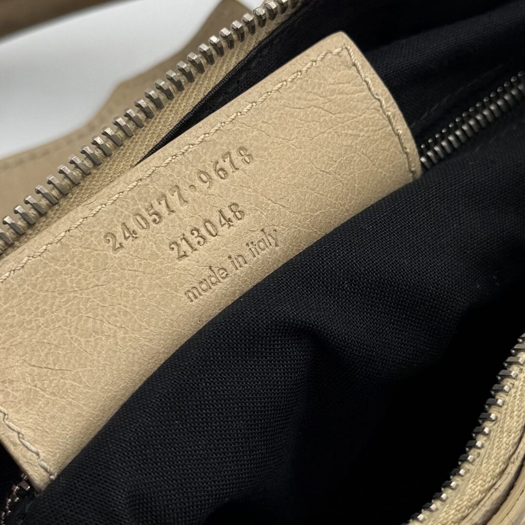 2003 Balenciaga First Beige Leather Handbag