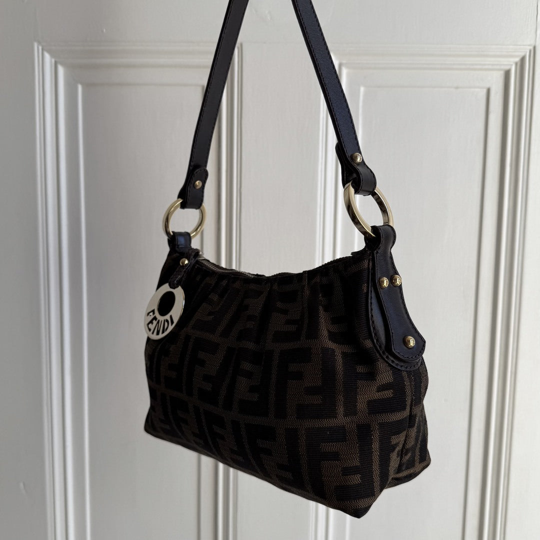 Fendi Zucca Monogram Mini Shoulder Bag