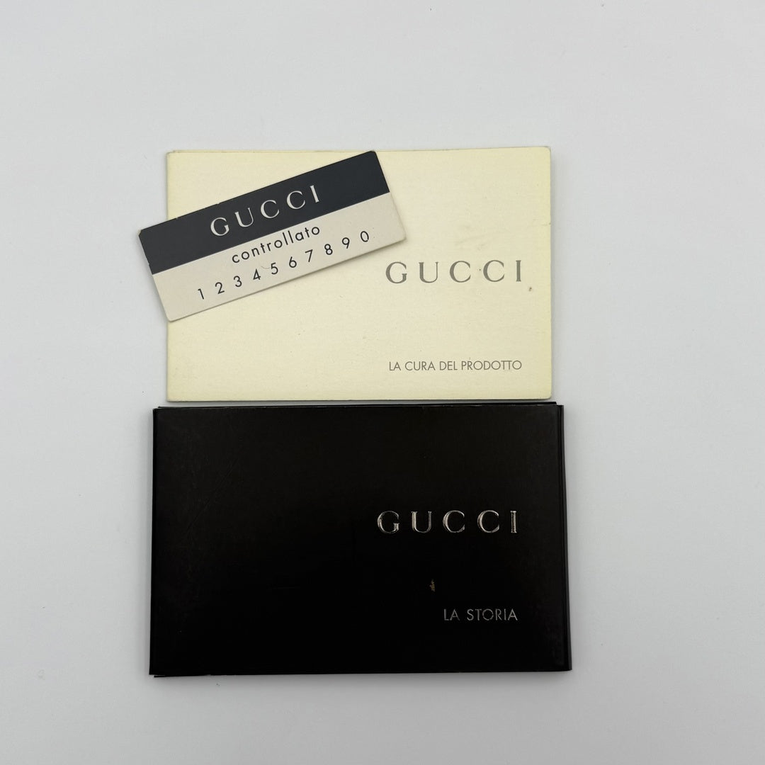 Gucci Guccissima Jackie Leather Brown Shoulder Bag
