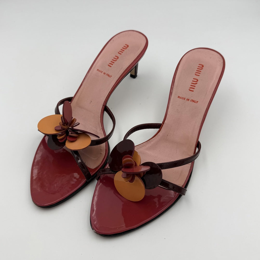 2000s Miu Miu Playful Pink Kitten Heels