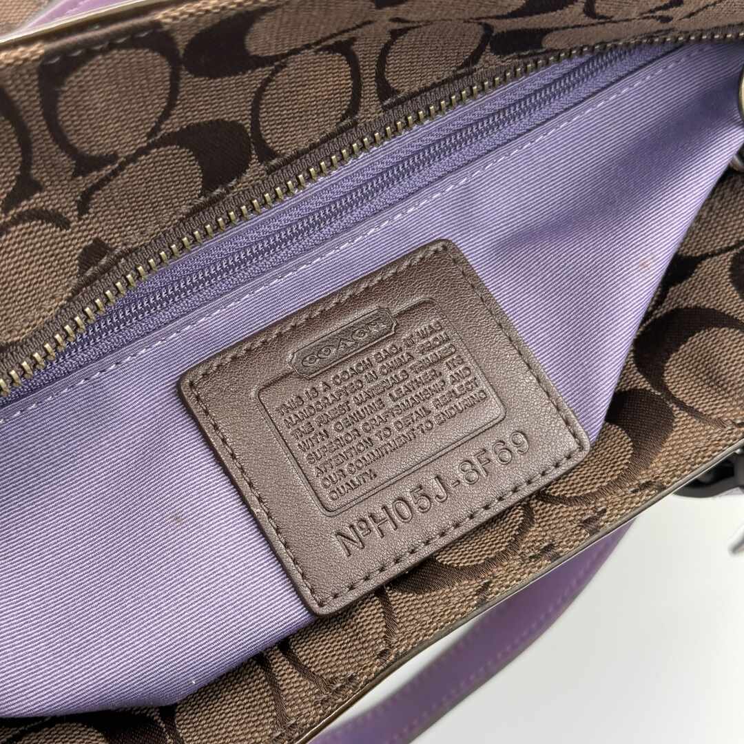 Coach Signature Patchwork Tote Bag