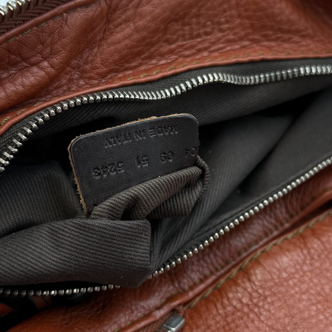 Chloe Paddington Leather Warm Brown Shoulder Bag