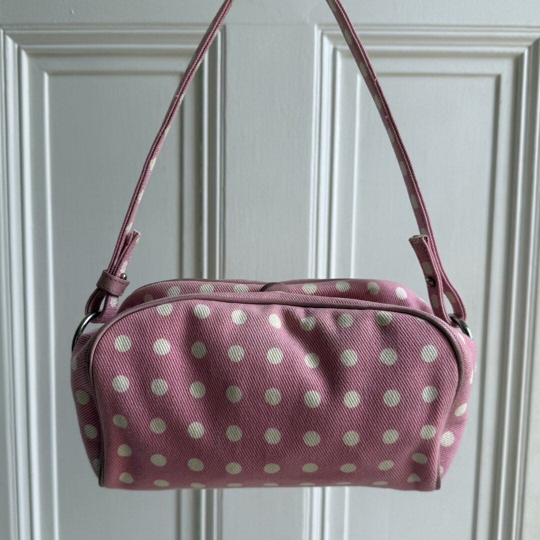 YSL Polka Dot Pink Mini Shoulder Bag