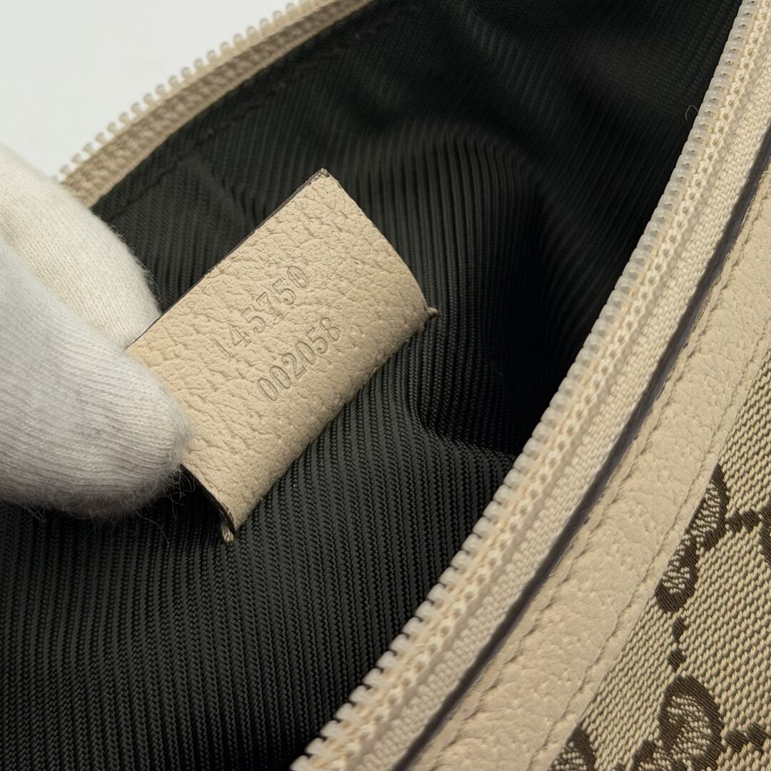 Gucci Mini Abbey D Ring Beige Shoulder Bag