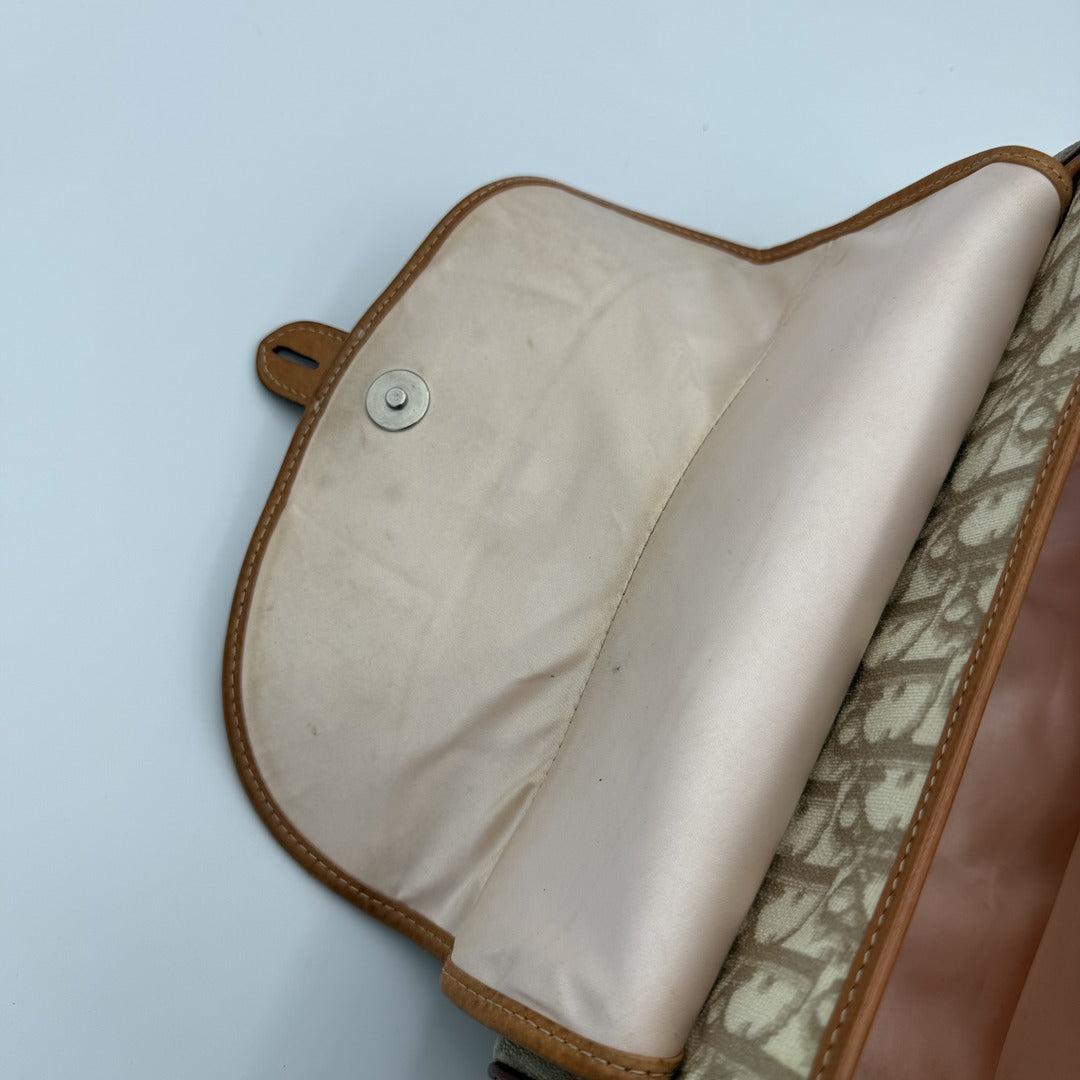 Dior Romantique Trotter Cream Shoulder Bag
