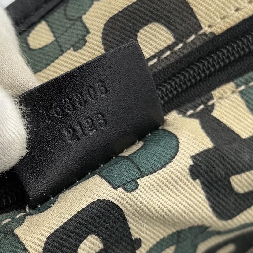 Gucci Guccissima Princy Black Leather Tote Bag