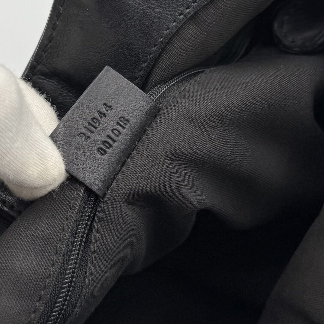 Gucci GG Canvas Sukey Black Tote Bag