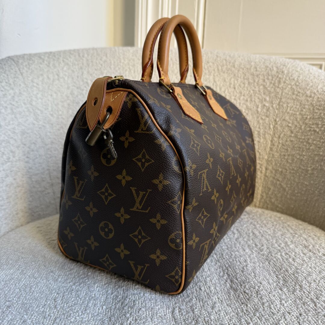 2001 Louis Vuitton Monogram Speedy 30 Handbag