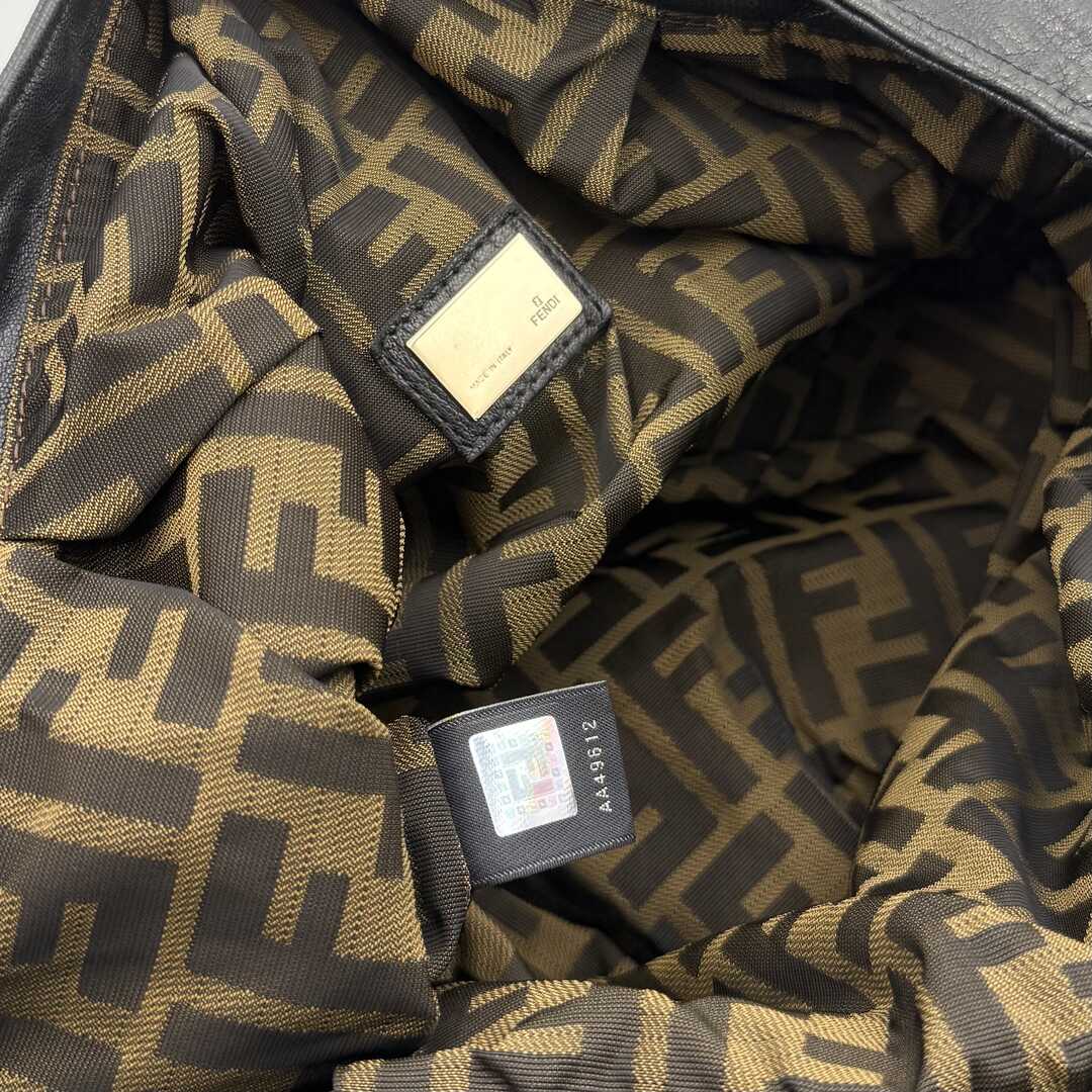 Fendi Spy Black Leather Handbag