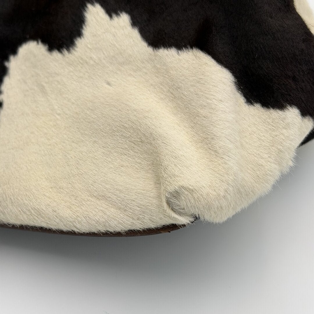 Archive Miu Miu Cow Print Corduroy Shoulder Bag